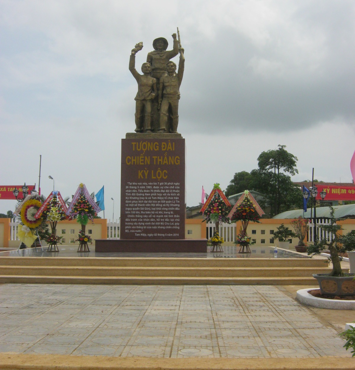 Lễ khánh thành Tượng đài Kỳ Lộc tại xã Tam Hiệp, huyện Núi Thành